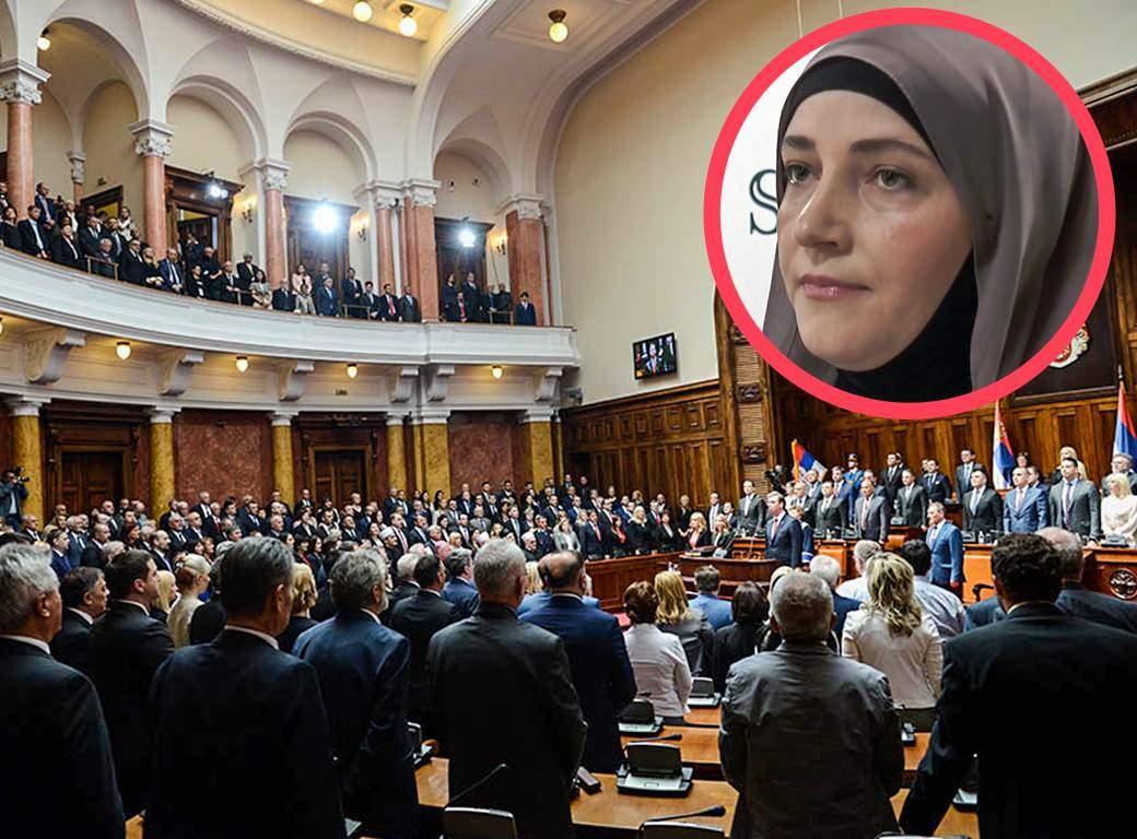 PRVI PUT U HISTORIJI |Dr. Misala Pramenković prva zastupnica u Skupštini Srbije za hidžabom